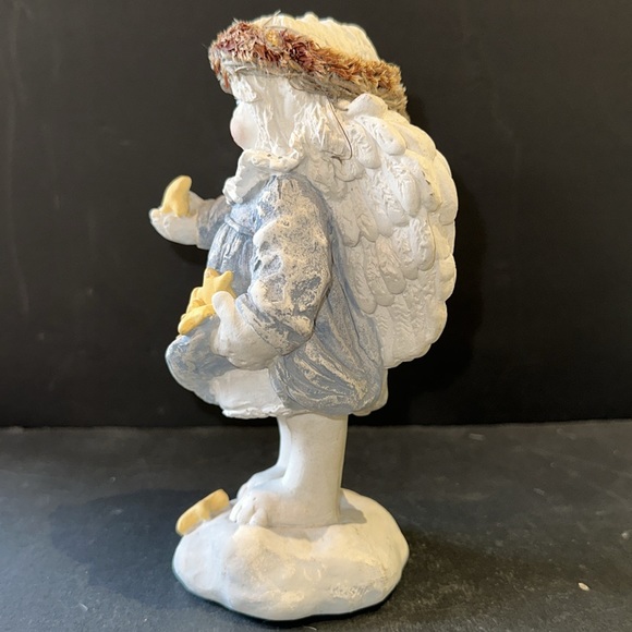 Kristin Cast Art blue eyed Angel/stars 7.5" tall. Dreamsicle "Miss Morning Star" - Picture 2 of 6